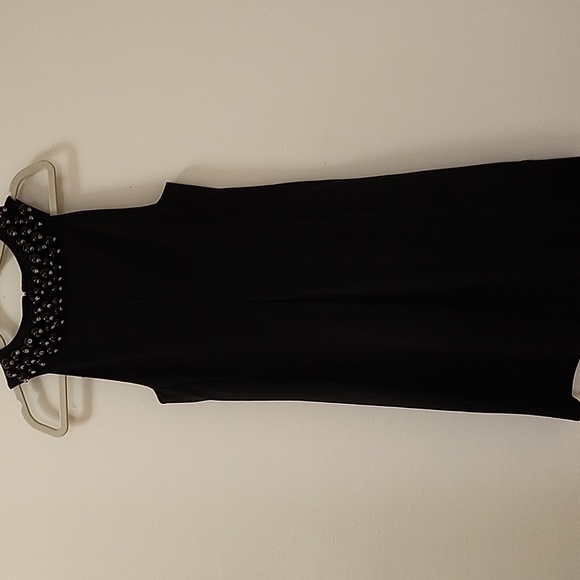 NWT Diane Von Furstenburg Black Ceecee Enamel Beading Sz 10 - Picture 11 of 16